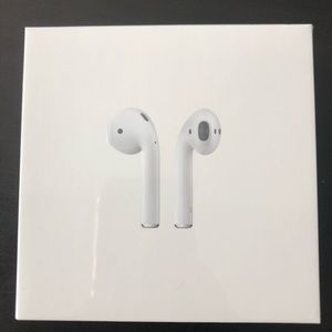 Brand new sealed AirPods with charging case